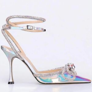 Mach & Mach Sparkling Rhinestone Heels